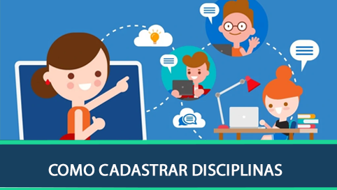Como cadastrar disciplinas